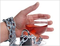 Handcuffed with beer in hand